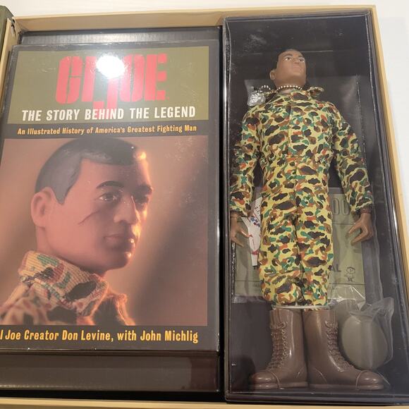 1996 Vol. III GI Joe Action Marine African American Masterpiece Edition - Picture 4 of 10